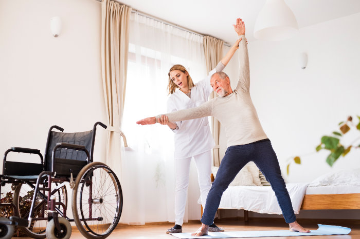 Mobile Physiotherapie in der Nähe - Hausbesuch Physiotherapie - Berlin Tegel